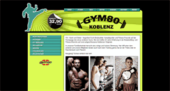 Desktop Screenshot of gym80-koblenz.de