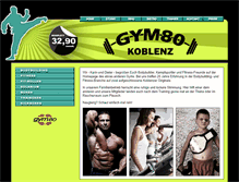 Tablet Screenshot of gym80-koblenz.de